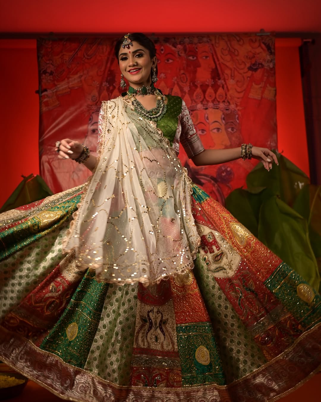 Royal Zari Embroidered Bridal Choli